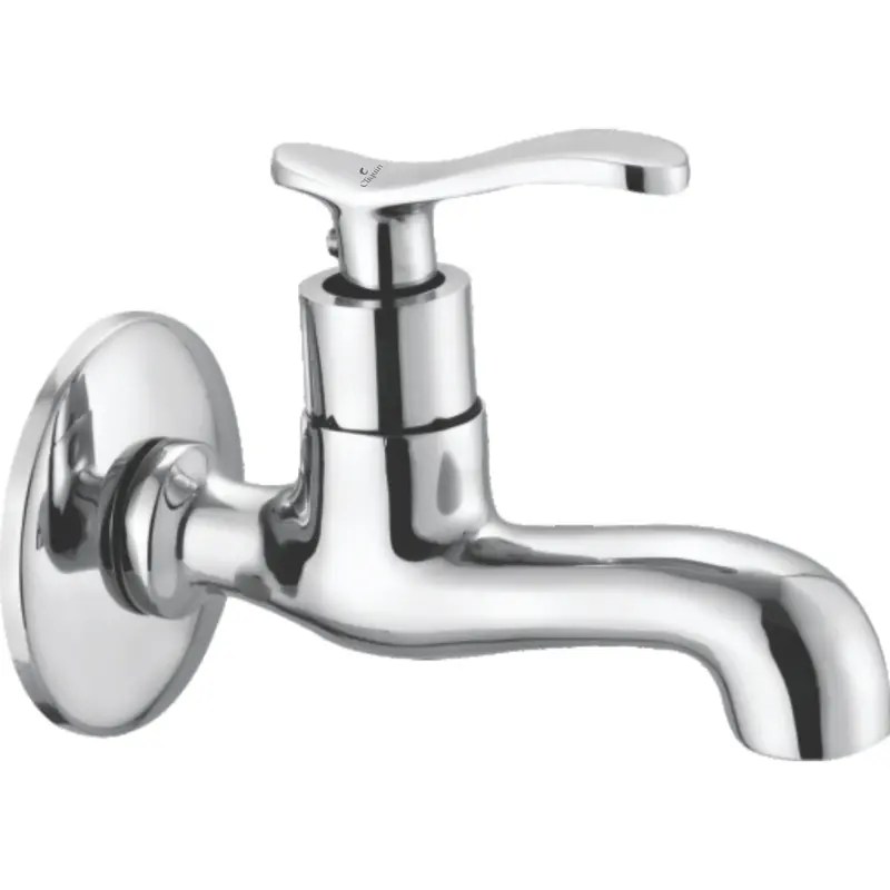 Cliquin Wave Long Body Tap: Premium Brass, Splash-Free Flow, Elegant Chrome Finish